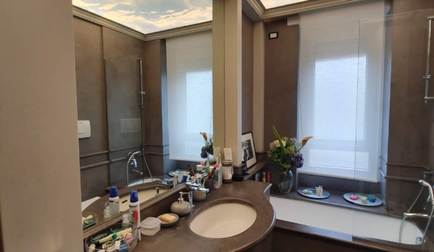 soffitto teso tensocielo bagno